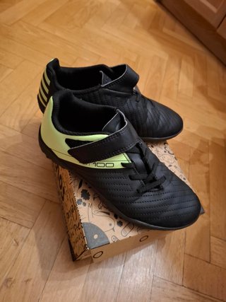 Botas fútbol niño Kipsta 100Easy TF, T34, nuevas