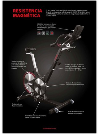 Bicicleta Estática Indoor Bike