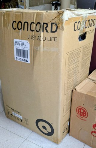 Portabebés Concord Air.Safe Grupo 0+