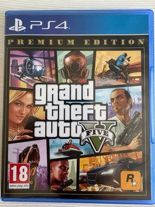 Playstation 4 + Mando + GTA V