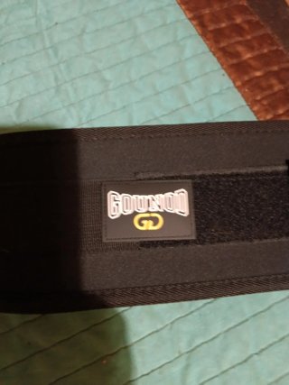 Cinturón de soporte lumbar negro