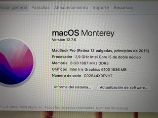 MacBook Pro Retina 13” 2015