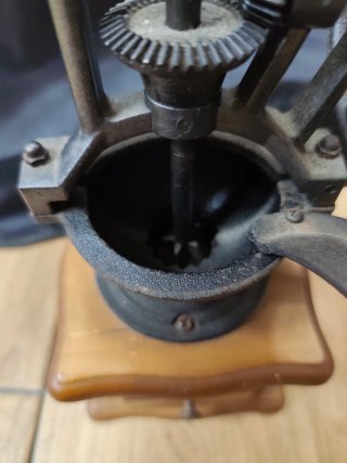 Pareja Molinillos Café Vintage Madera