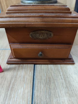 Pareja Molinillos Café Vintage Madera
