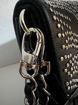 Bolso Zadig & Voltaire Negro con Tachuelas