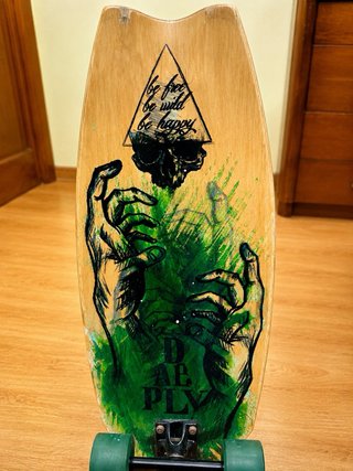 Longboard Cruiser Deeply 90cm Estilo Surf