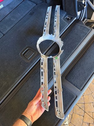 Embellecedor Rejilla Plata Mercedes Clase E