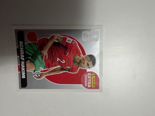 Carta Panini Plata Achraf Hakimi