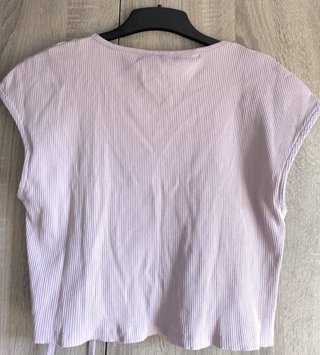 Top C&A cruzado rosa pastel Talla XL