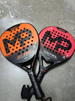 2 Racchette da Padel Mega Pádel (Arancione e Rossa)