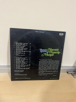 Vinilo Buenas Noticias de Pequeño Mundo