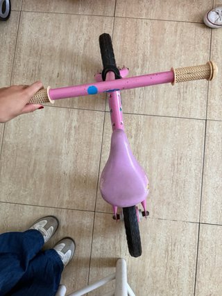 Bicicleta infantil rosa