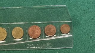 10 Tiras transparente 8 monedas
