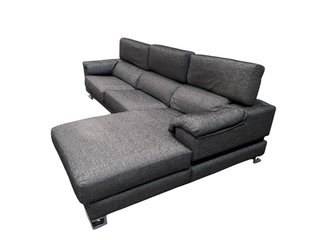 Sofá Chaiselongue Gris Tela