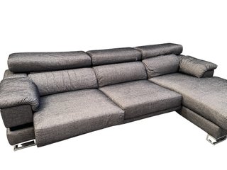 Sofá Chaiselongue Gris Tela