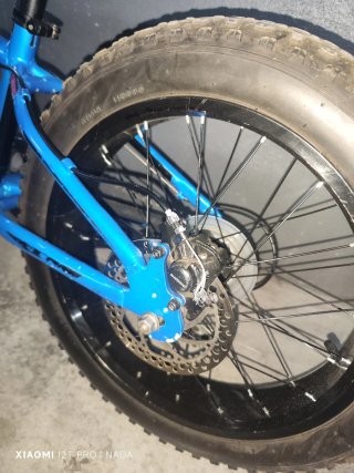 Bicicleta Fat Bike Azul
