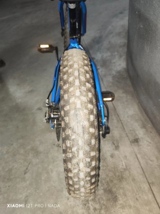 Bicicleta Fat Bike Azul