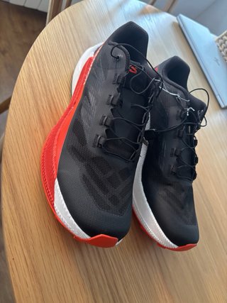 Zapatillas Salomon Trail Running Negras Rojas
