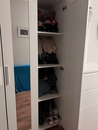 Armario Ikea Brimnes Blanco 117x50x190