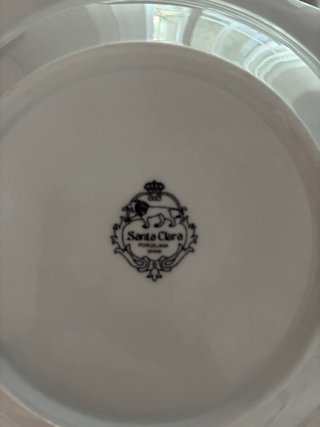 Vajilla Santa Clara Blanca