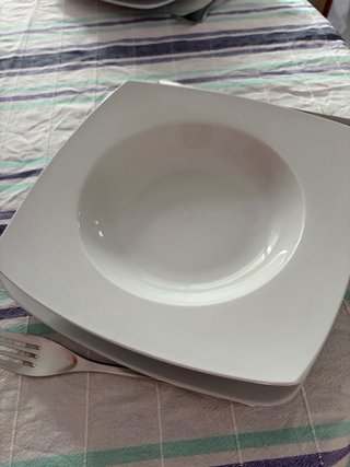 Vajilla Santa Clara Blanca