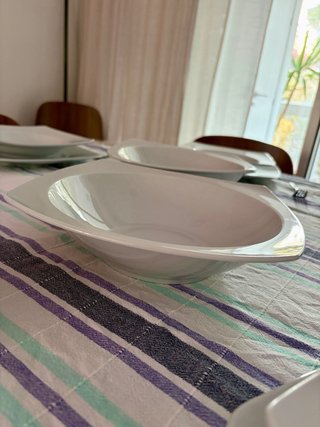Vajilla Santa Clara Blanca