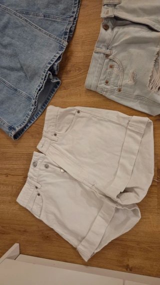 Lote 7 Pantalones Vaqueros Cortos Talla M/38