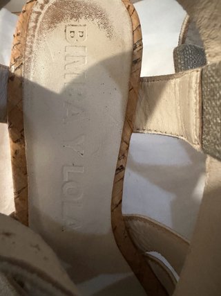 Sandalias cuña Bimba y Lola Talla 37