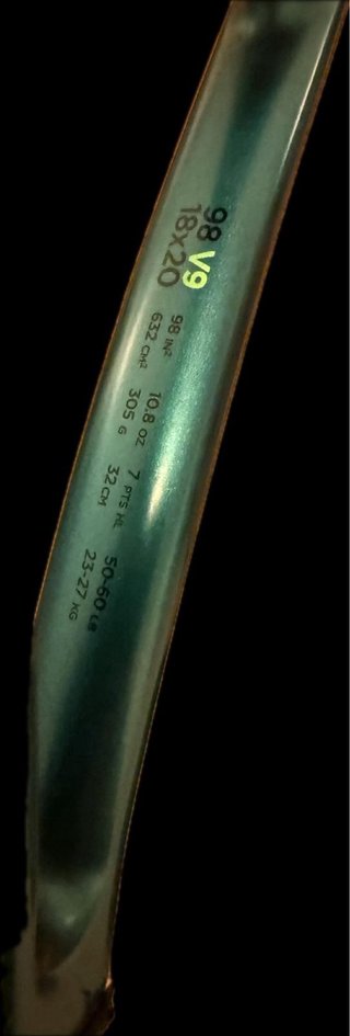Raqueta Wilson Blade 98 18x20 V9.0 (305g) grip 3
