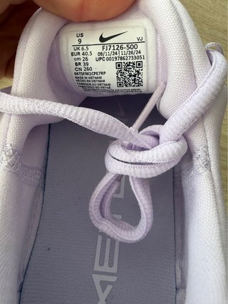 Nike Free Metcon 6 Talla 40.5 Morado