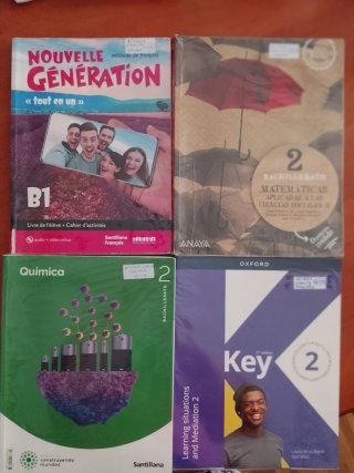 Libros 2°Bachillerato