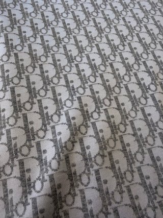 Camiseta Dior x Daniel Arsham Oblique Gris/Blanco
