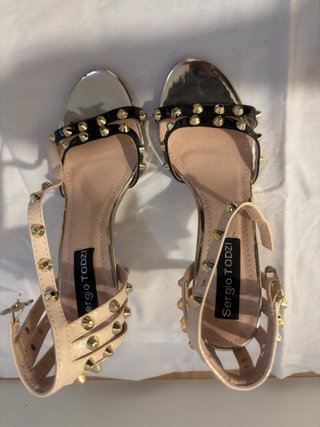 Sandalias Sergio Todzi Tacon 10cm Talla 37 Nuevas