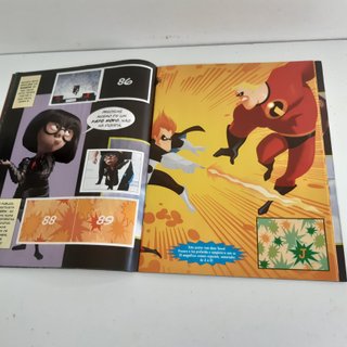 Caderneta Cromos Panini The Incredibles c/ alguns