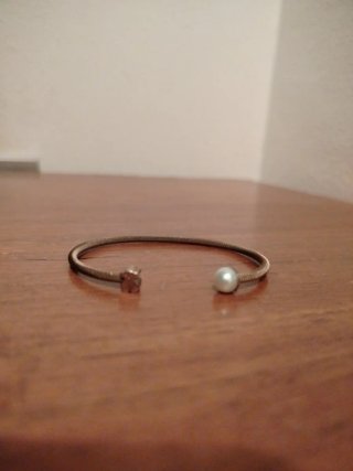 Pulsera Tous Perla cultivada y Bañada en Oro rosa