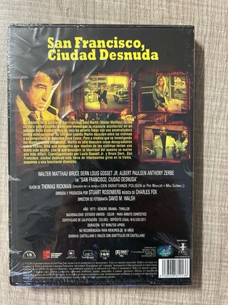 DVD San Francisco, Ciudad Desnuda (Español)