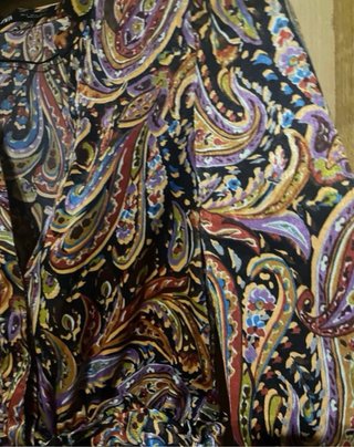 Vestido Zara Estampado Paisley