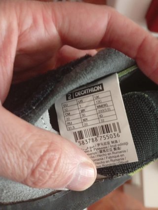 Pies de gato para niño Talla 32