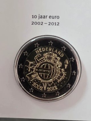 9 Monedas Países Bajos 2012