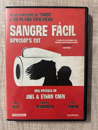 Sangre Fácil DVD Director's Cut