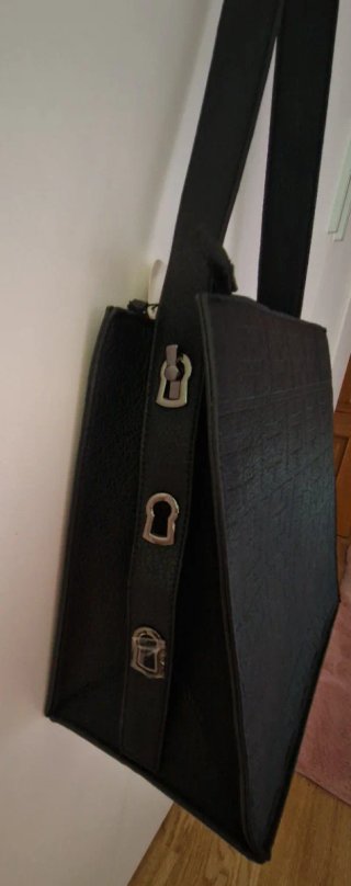 Bolso bandolera negro mujer nuevo con etiqueta