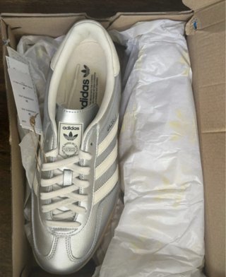 Adidas Gazelle Indoor Plata