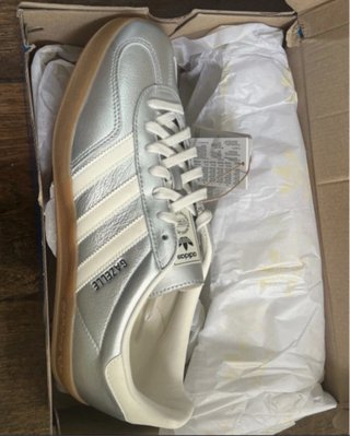 Adidas Gazelle Indoor Plata