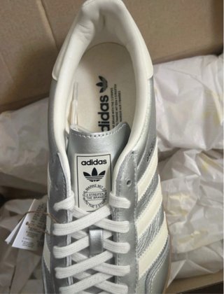 Adidas Gazelle Indoor Plata