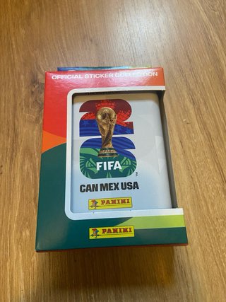 4 Cajas Cromos Mundial FIFA 2026 Panini