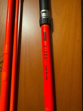 3 Cañas de Pesca: Shimano Basterra, Hart Ika ,