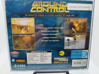 Ground Control PC CD-ROM Original Sierra