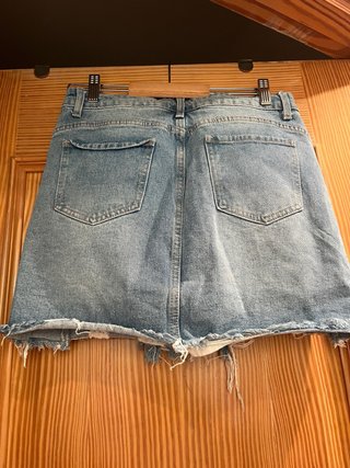 Falda vaquera pantalon
