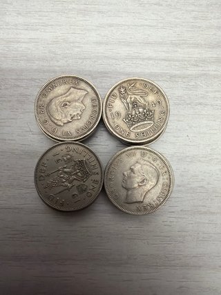 20 Monete Scellino Regno Unito