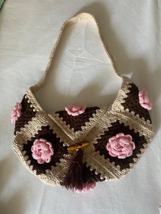 Bolso Crochet Hecho a Mano